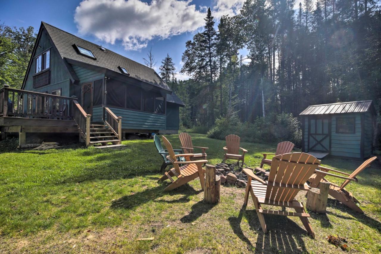 Lake Placid Chalet Deck And Forest Views! Exterior photo