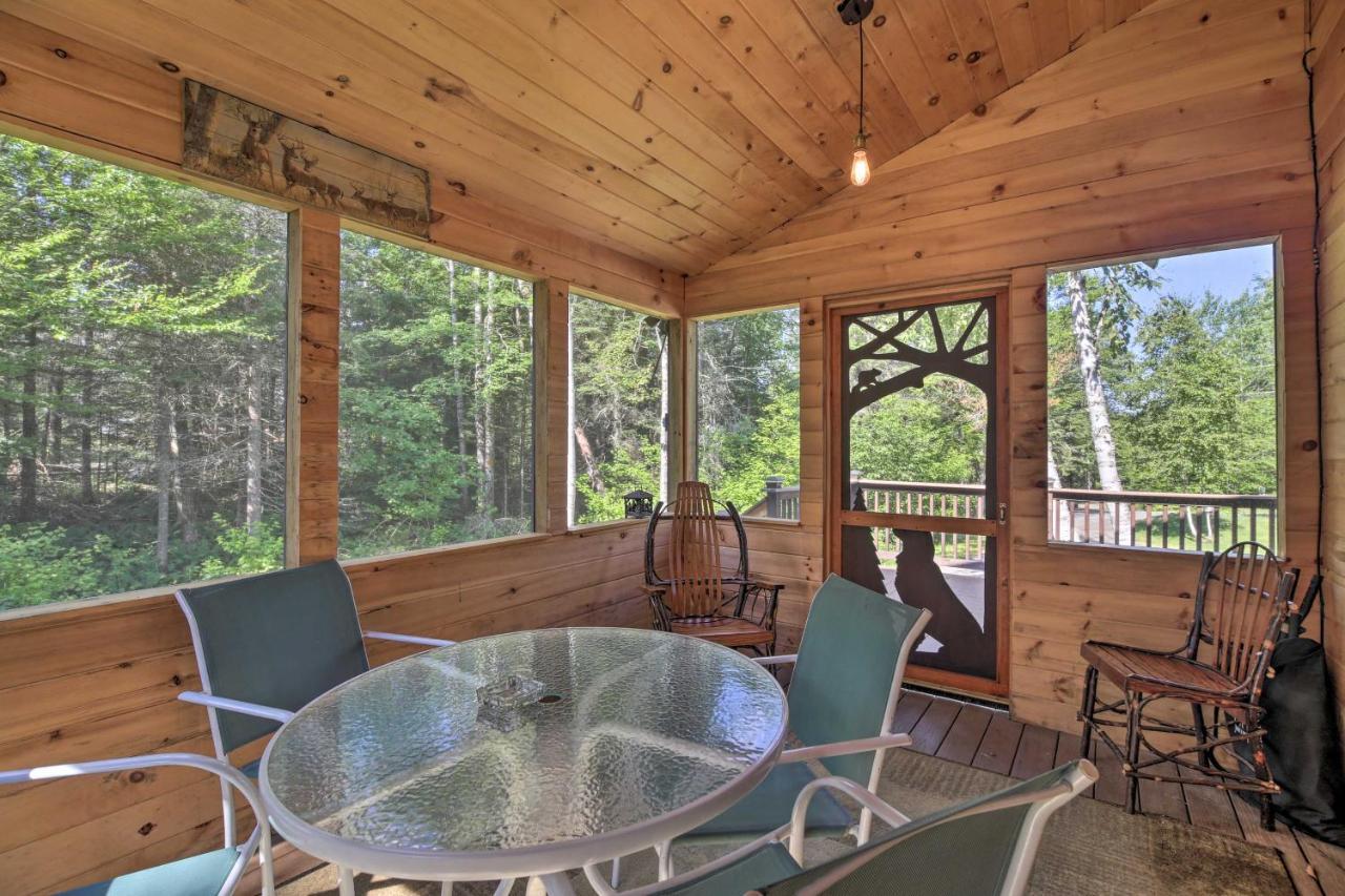 Lake Placid Chalet Deck And Forest Views! Exterior photo