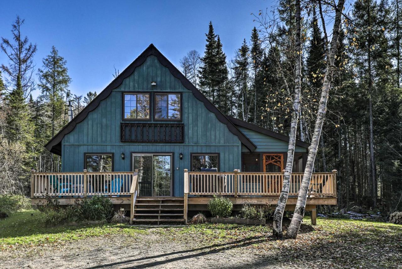 Lake Placid Chalet Deck And Forest Views! Exterior photo